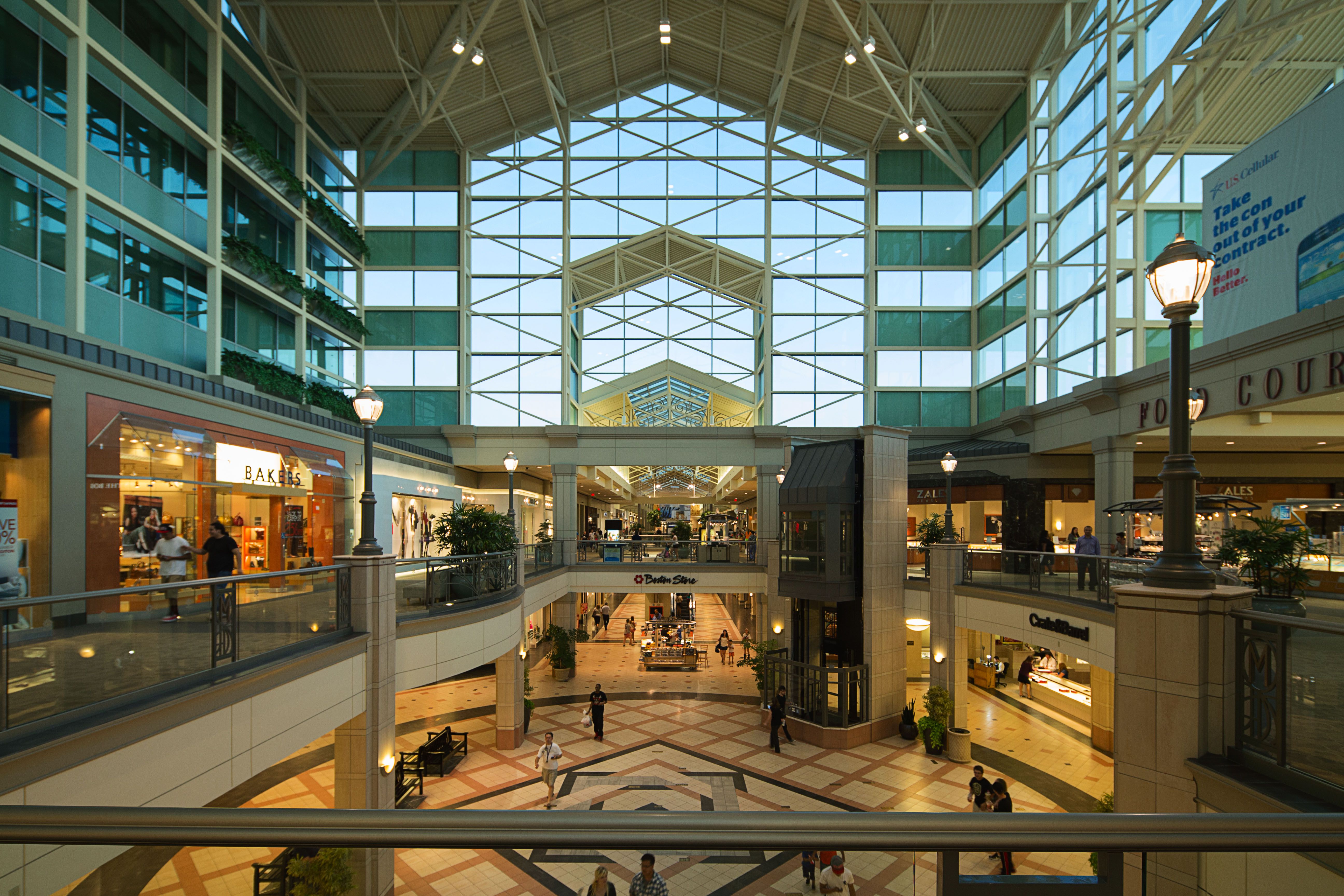 malls and shopping centers